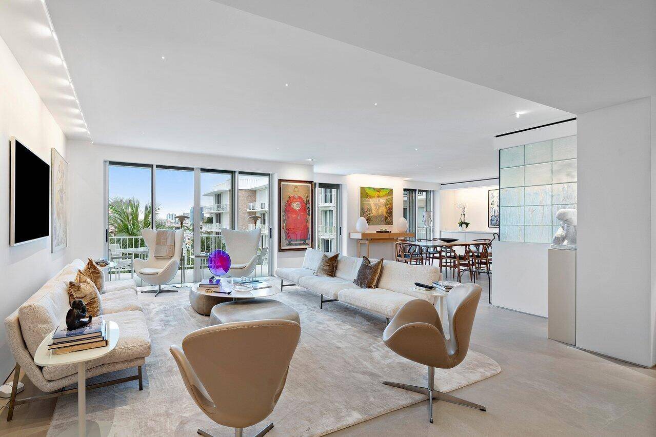 Architectural Digest quality, remarkably renovated 2 bedroom plus den duplex penthouse.