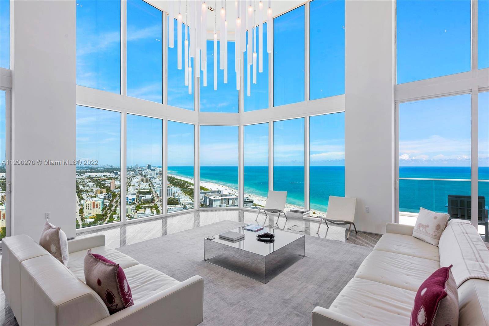 This one of a kind, two story Penthouse in the sky was recently transformed by renowned designer Sands Studios and sits in the heart of Miami Beaches iconic South of ...