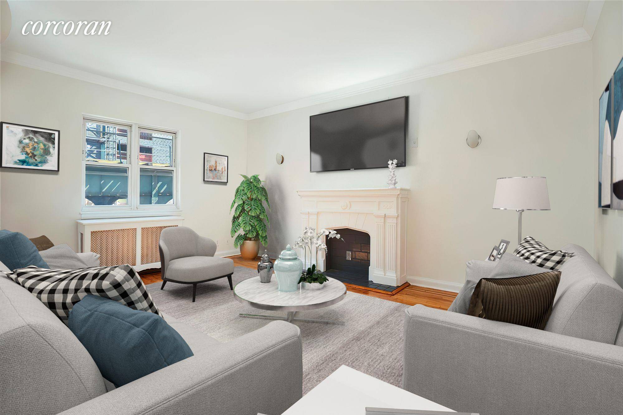 Beautiful top floor 1 bed 1 bath apartment in an Astoria Multifamily home.