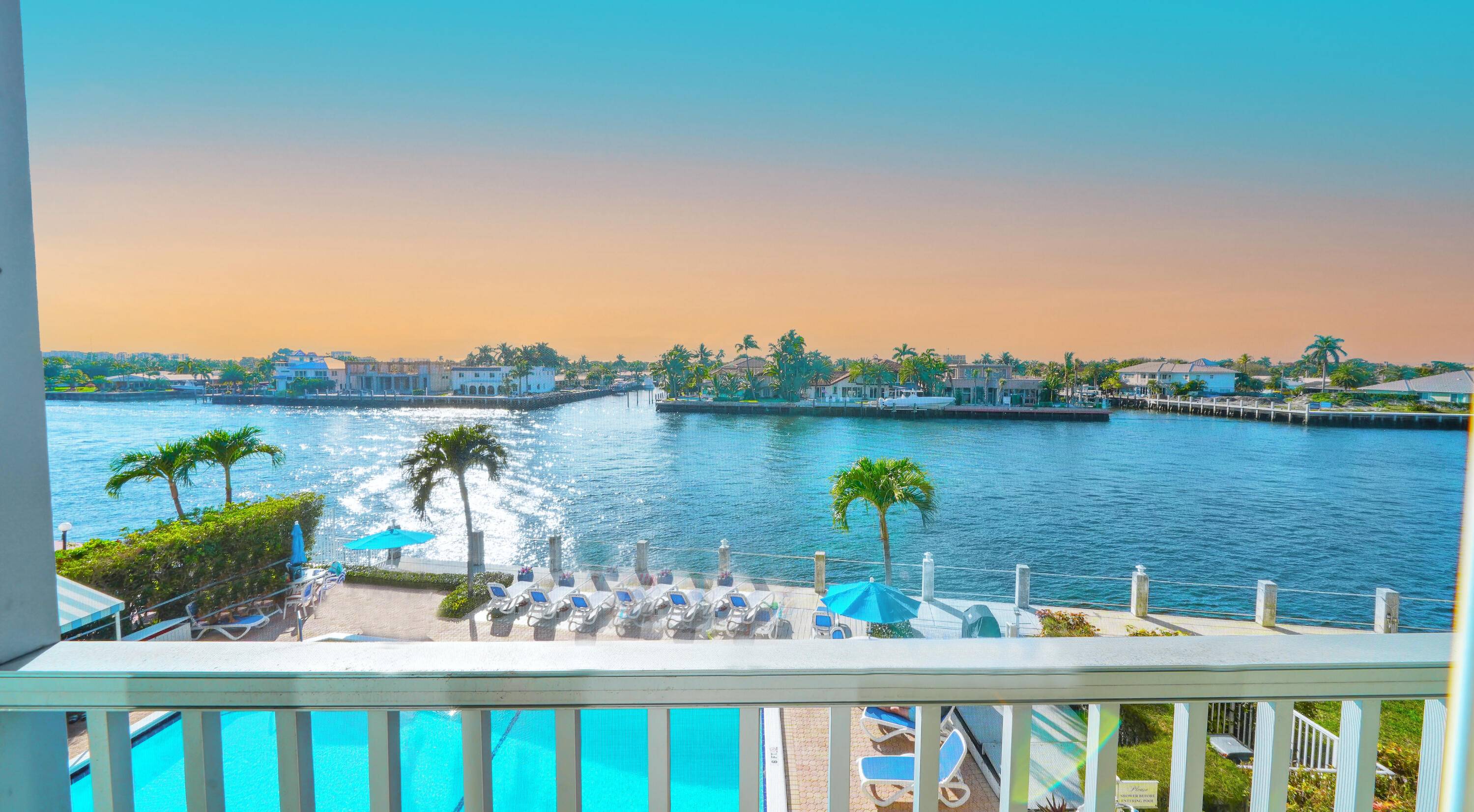 Enjoy serene direct Intracoastal water views in this no wake zone.