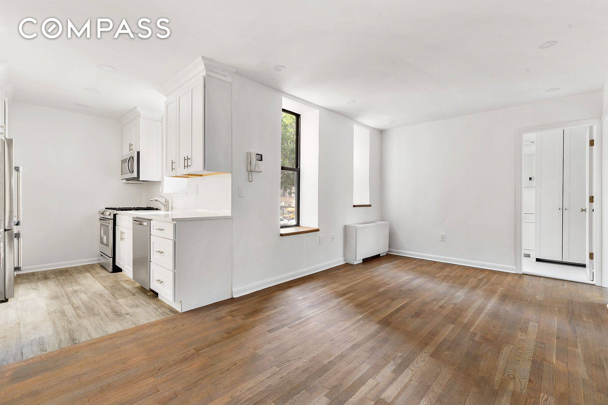 Be the first one to move into this beautiful gut renovated apartment !