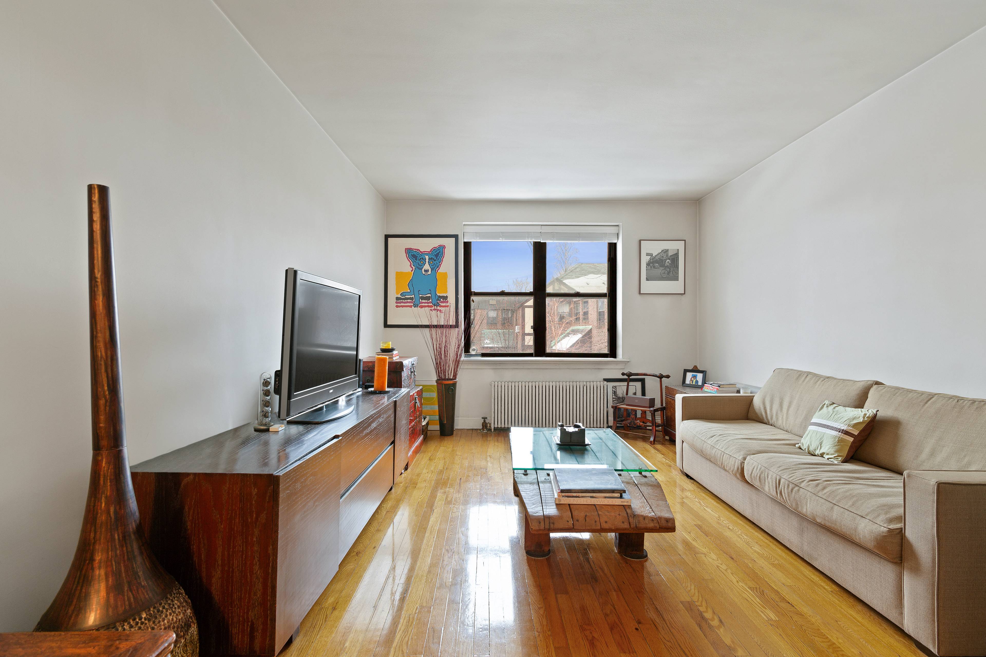 21 37 77th St, Apartment 2 is a sprawling, one bedroom condo in one of the most established and sought after neighborhoods in New York.