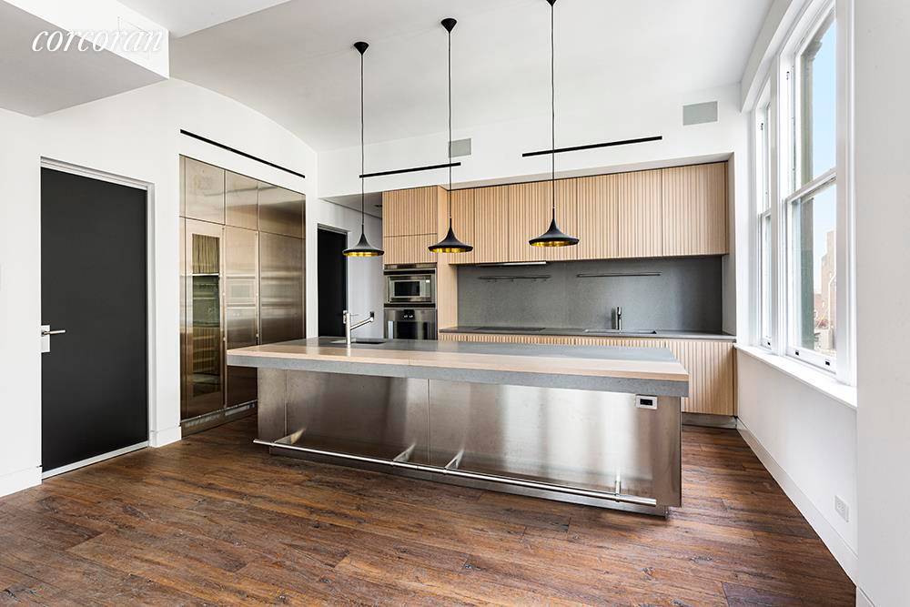 This renovated three bedroom, three and a half bathroom loft blends luxurious, custom finishes with incredible, original details making this a one of a kind home located in prime Noho.