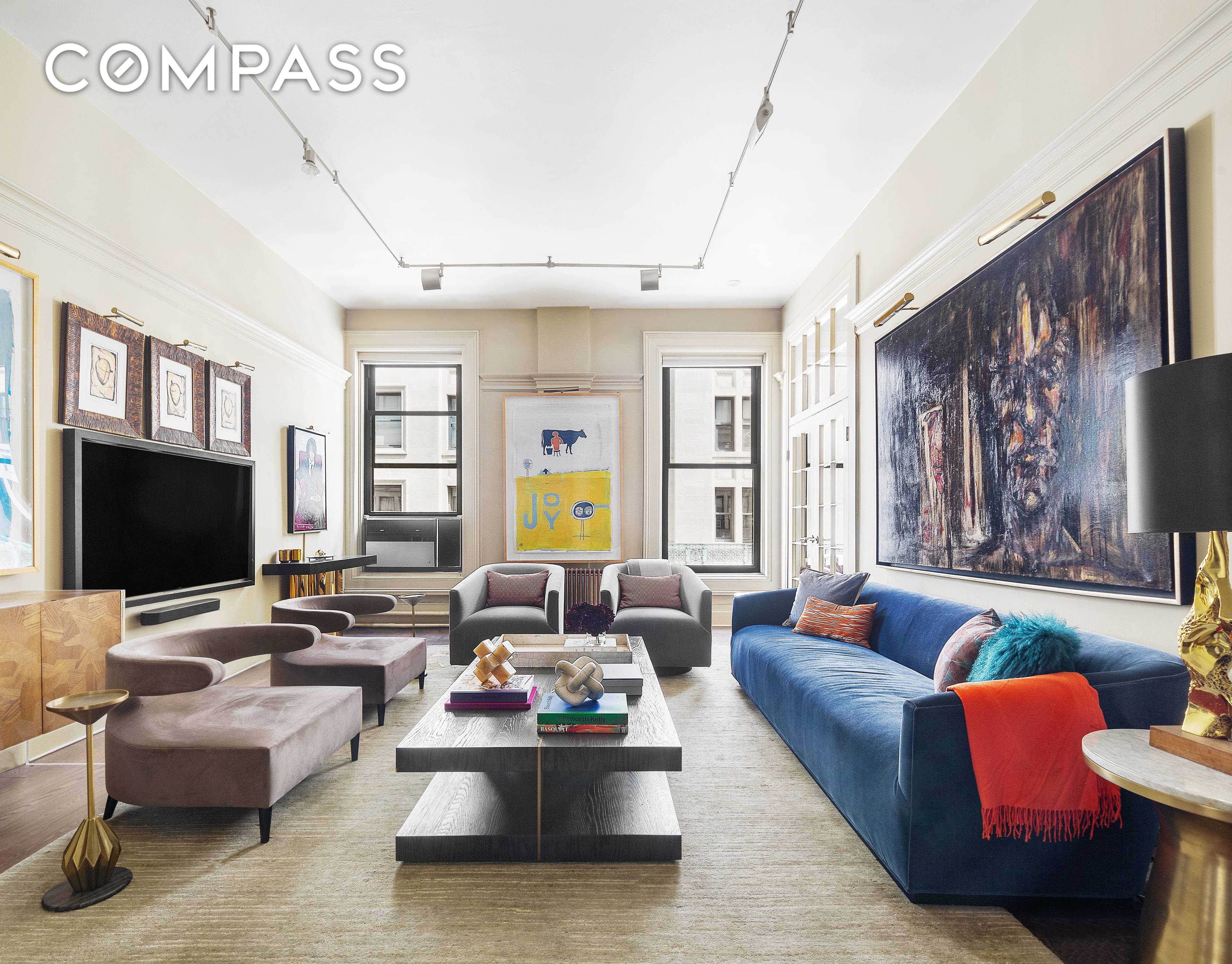 This stunning 1, 501 SF loft on 5th Avenue, in the heart of Flatiron District, is a rare find.