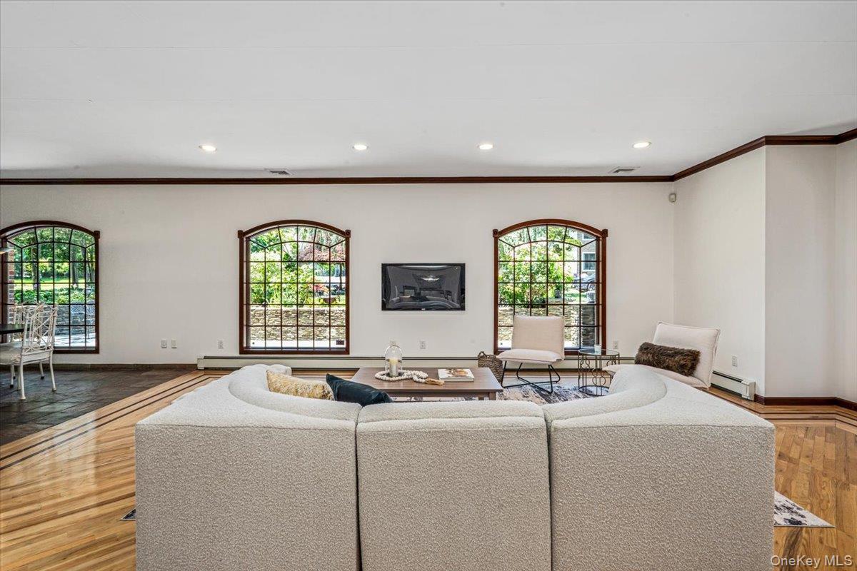 Formal Open Concept Livin Room - Dining Area View