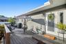 Large patio dining area