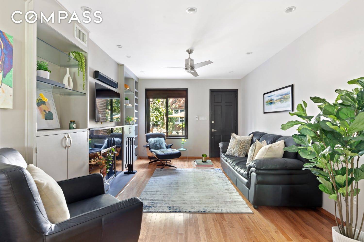 Tucked away in a private and lushly landscaped pre war enclave, this serene mews style home has been extensively updated and is complete with abundant charm and its own private ...