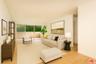 Virtually staged living room