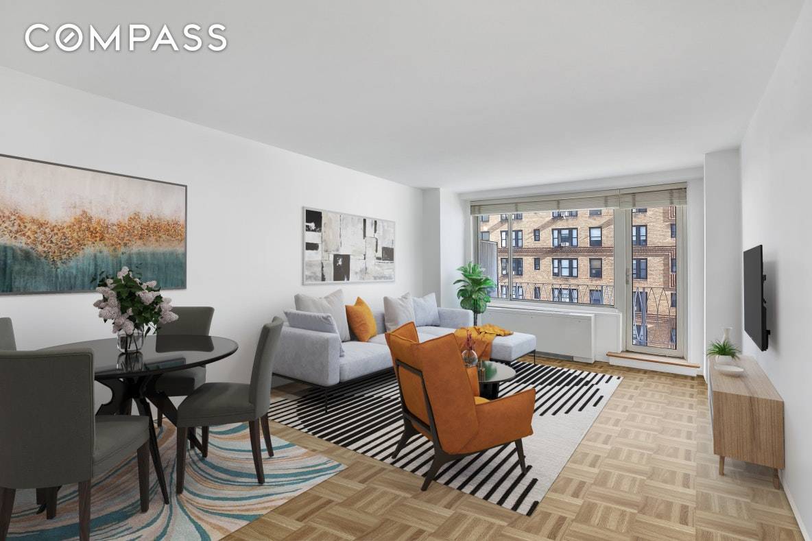 This beautiful One Bedroom One Bathroom Upper Eastside co op at the Frost House boasts tons of sunlight with eastern exposure, hardwood floors, and a balcony.