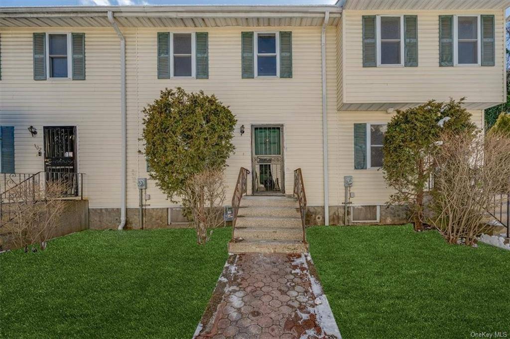 Step into this meticulously renovated three bedroom, two bathroom Duplex condo nestled in Mount Vernon, NY, featuring hardwood floors throughout the living dining area, anroom perfect for entertaining.
