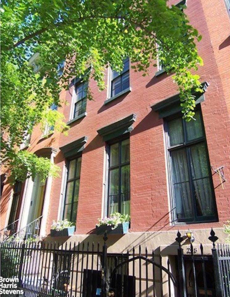 A stately West Village Town Home in a country setting Built in 1852, it sits in the middle of a magnificent row of Italianate houses, on the south side of ...
