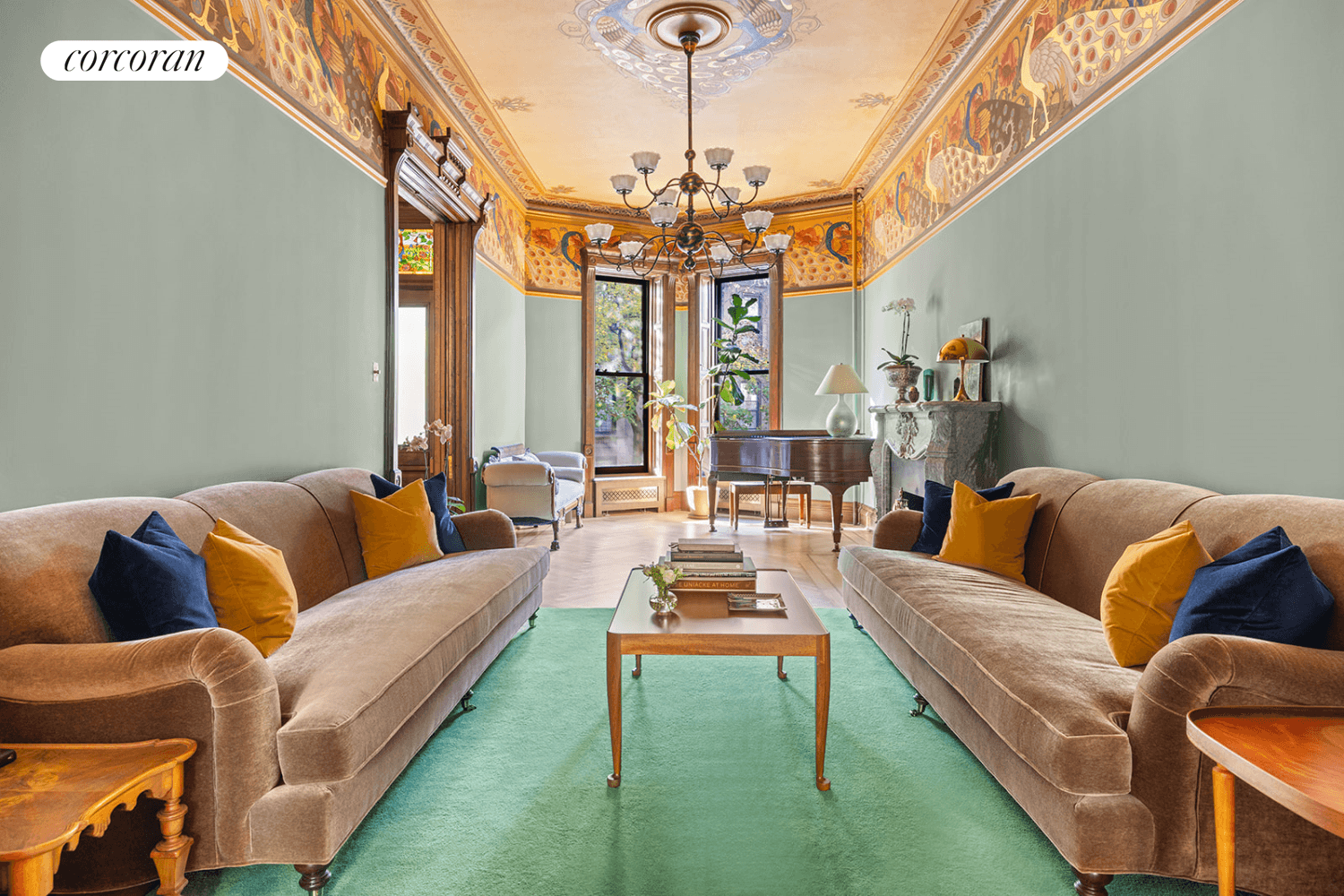 Be the fortunate resident to rent and enjoy a fully furnished 19th century ornamental wonder in prime Park Slope !
