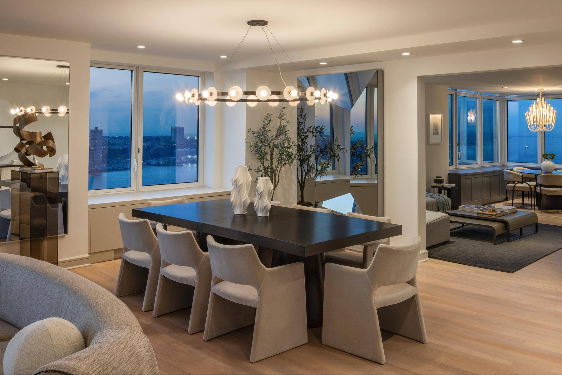 Elegance abounds in this expansive, private full floor gem at The Rushmore condominium !