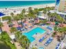 Tropical view from this top floor penthouse as well as Gulf & beach view
