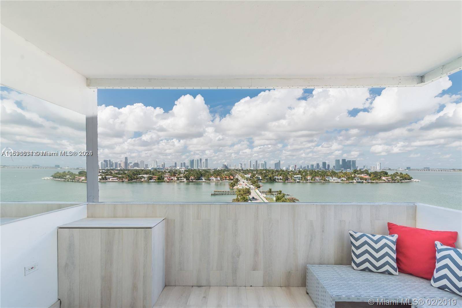 SOPHISTICATED One of a Kind Corner Unit with endless Panoramic Bay, Downtown Miami City Skyline Spectacular Sunset Views.