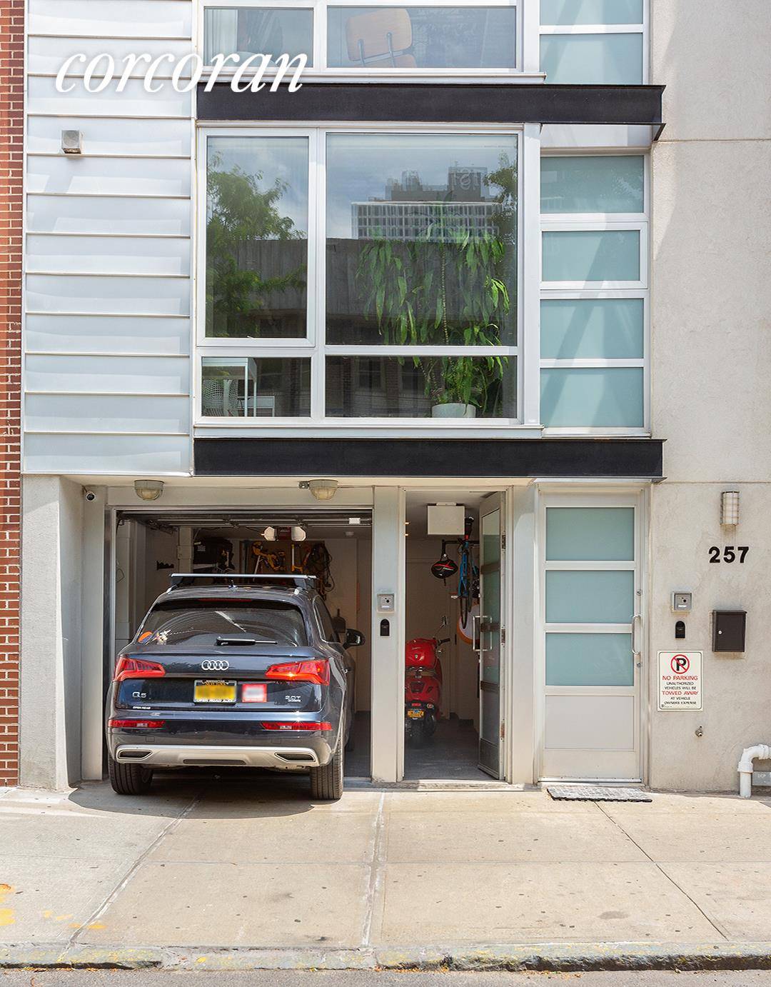 The fully renovated Williamsburg townhouse compound WITH PRIVATE INDOOR PARKING that you have been waiting for is finally on the market.