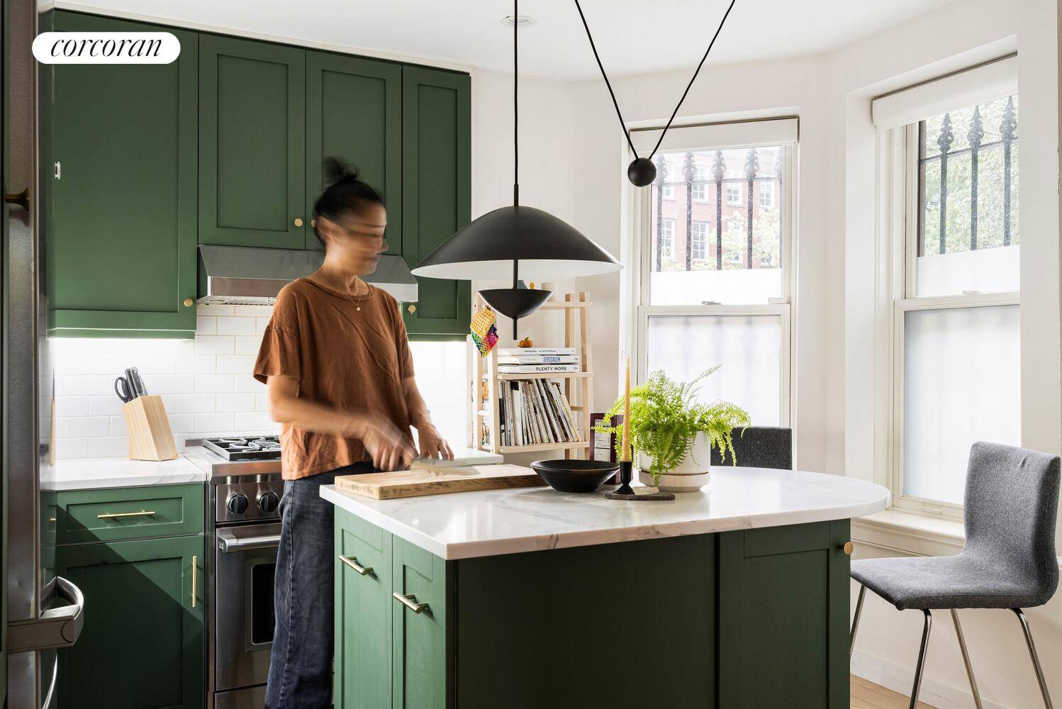 Create endless, lasting moments at 151 Lafayette Ave a beautiful fully renovated and sun filled Fort Greene duplex where classic brownstone character meets magazine ready finishes and an expansive private ...