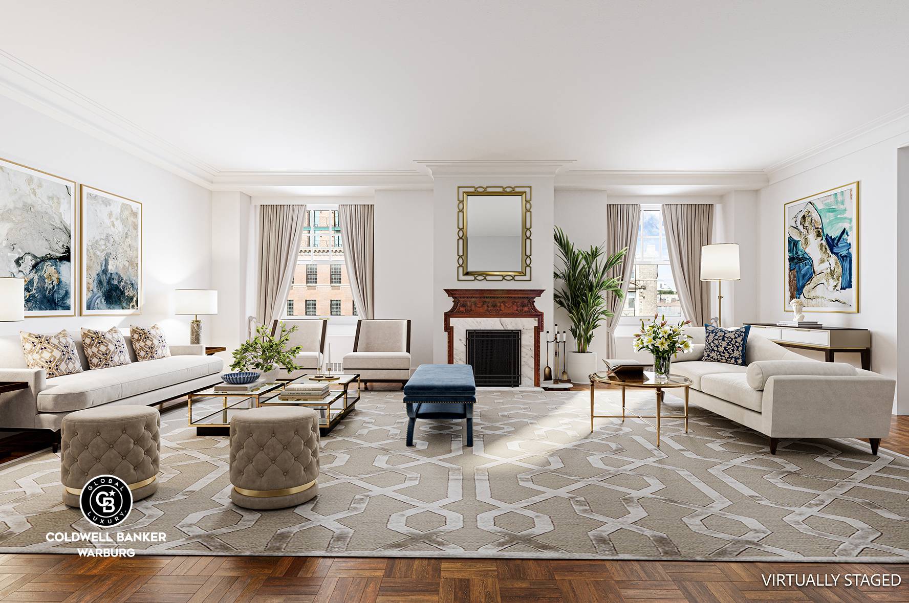 791 Park Avenue, 14th Floor On the 14th Floor of 791 Park Avenue sits a highly coveted 12 room, pre war masterpiece.