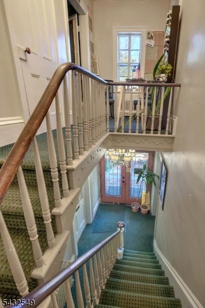 Staircase to Upper Level Space