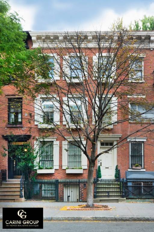 Dreamy Greek Revival, four story Townhouse in Soho available for Rent furnished or unfurnished.