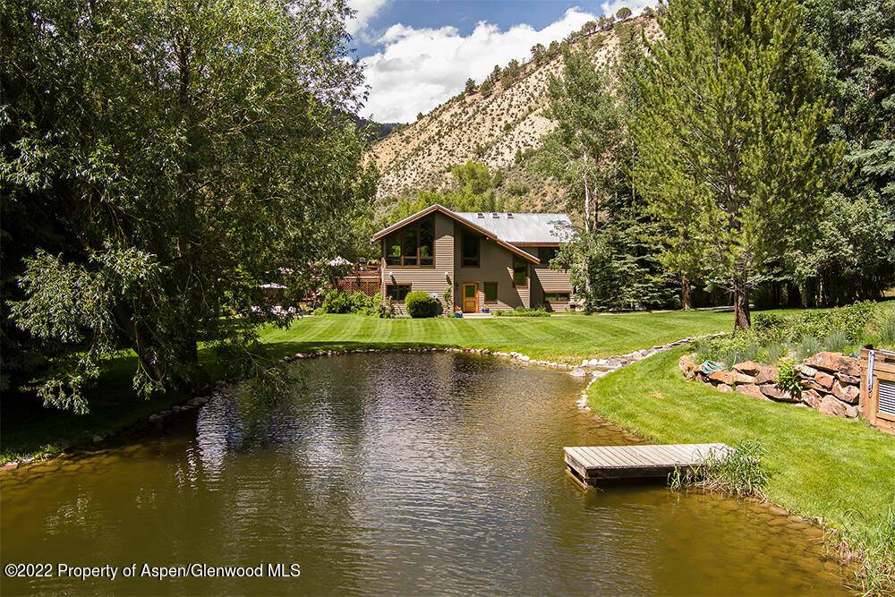 You won't want to leave this sanctuary tucked away off of Lower River Road, a mere 5 minutes to the Roaring Fork Club.