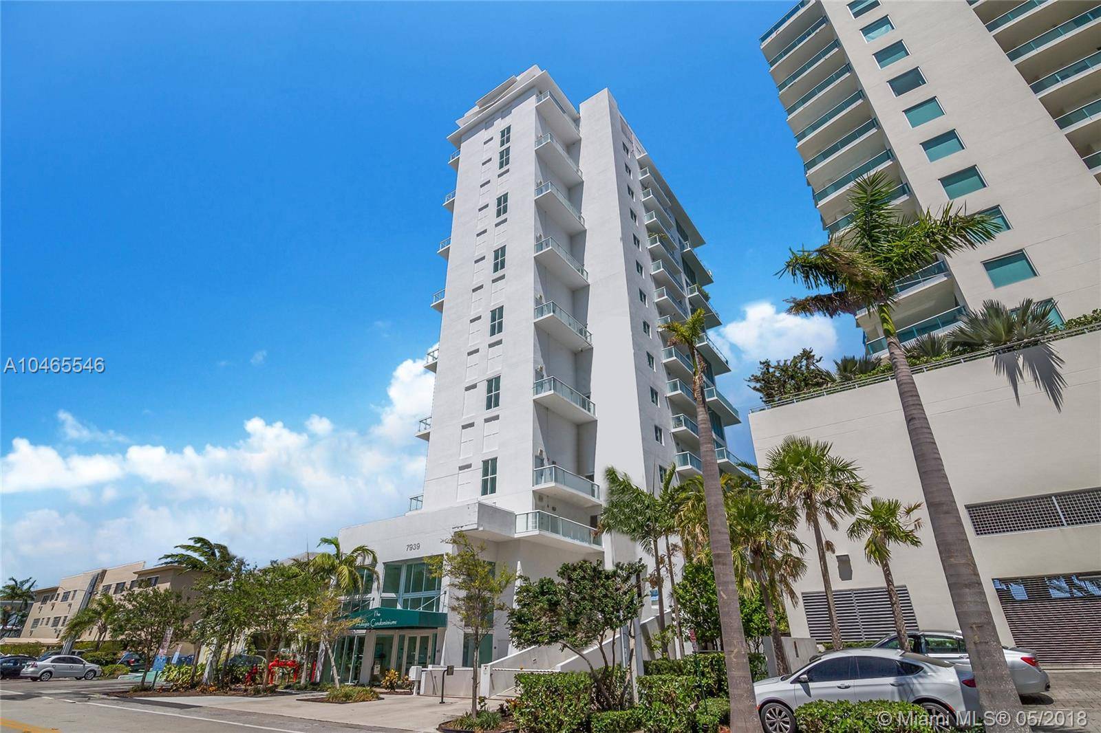 Modern, 15 story waterfront condo building on the wide bay in North Bay Village, approved for short term rentals !