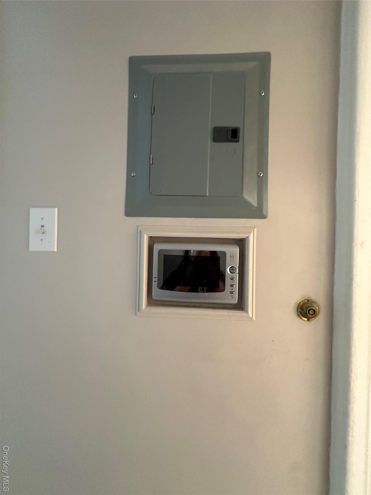 Utilities featuring electric panel
