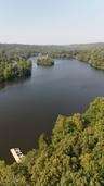 Aerial View Shongum Lake