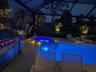POOL AREA AT NIGHT