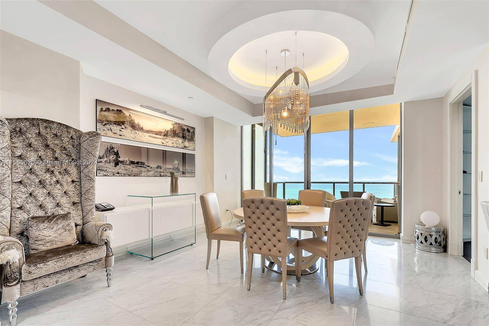 Elegant, Sophisticated One of A Kind Ocean Front Penthouse.