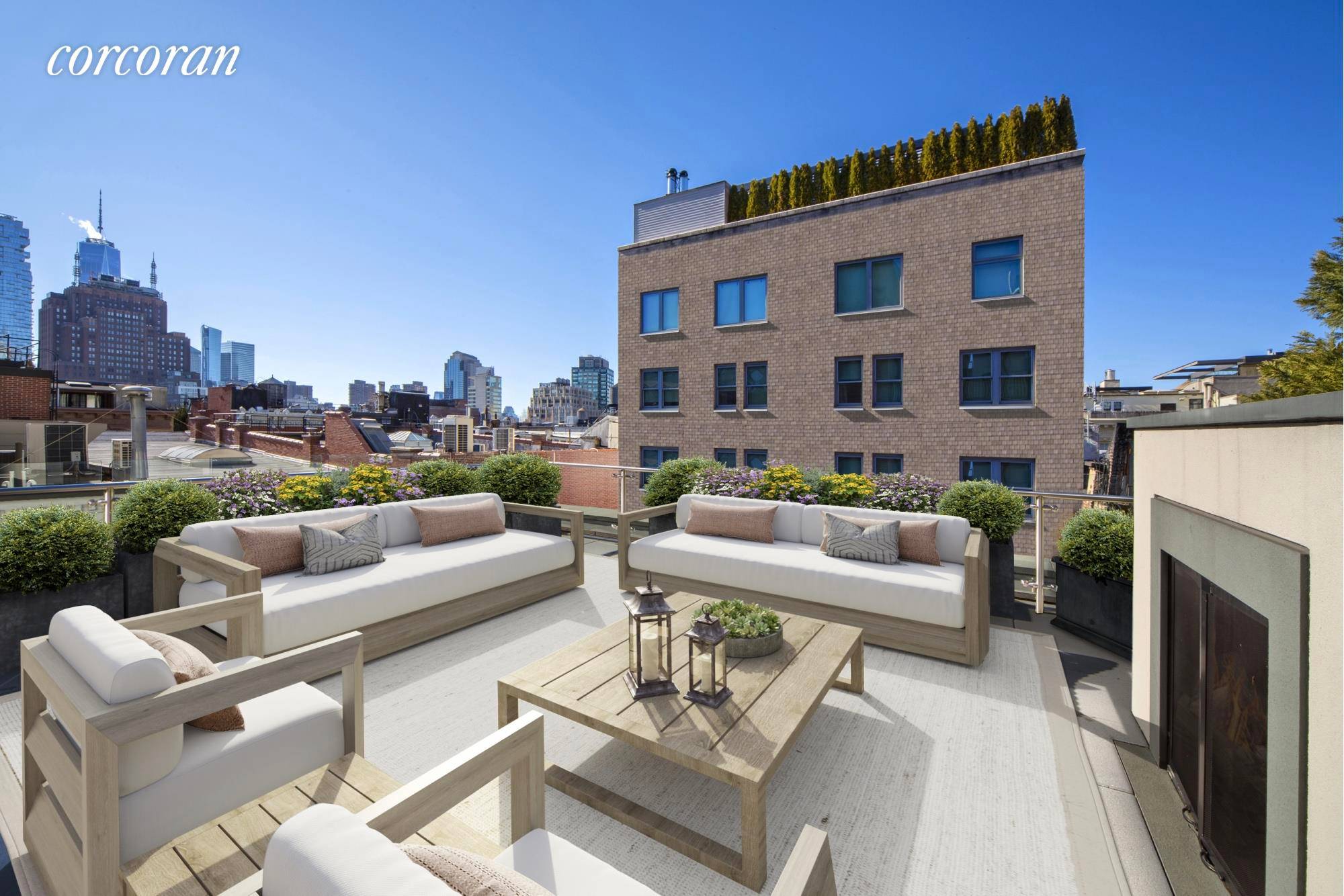 This incredible SoHo triplex penthouse defines modern minimalism in a historic cast iron loft building, featuring three bedrooms and three outstanding terraces for an ideal indoor outdoor lifestyle in the ...