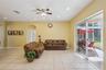 Family room overlooing the screened in lanai