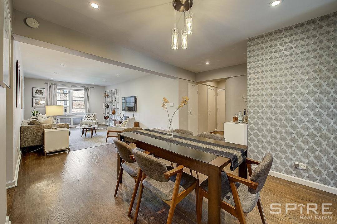 A pristine co op graced with a lovely mix of original details and modern upgrades, this 2 bedroom, 2 bath home is the quintessence of modern living in South Bronx.
