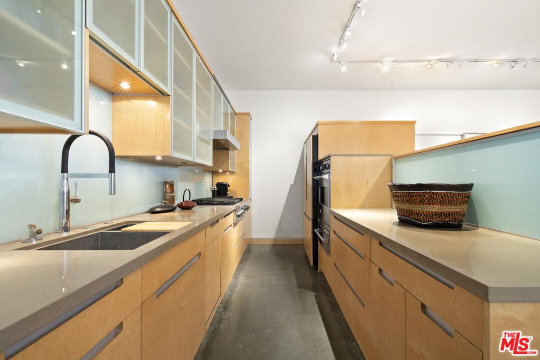 Kitchen with custom cabinetry