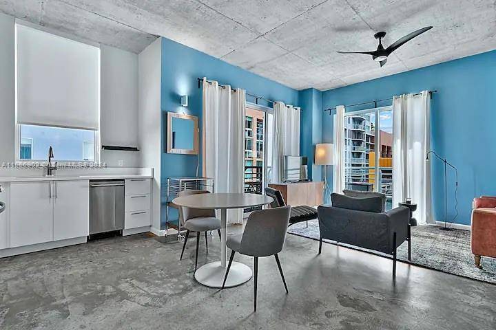 Renovated 2 bedroom corner unit at the Loft II in the heart of downtown Miami.