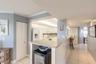 Kitchen has easy access to family and dining rooms