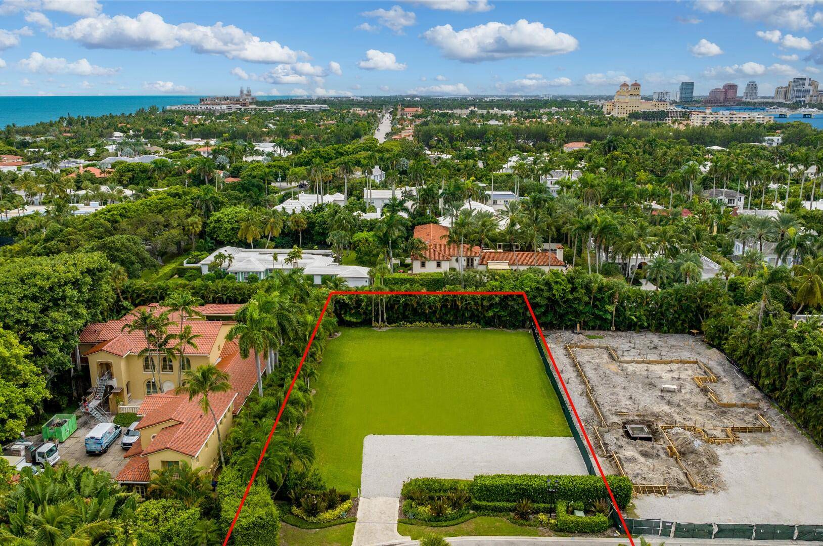 Spectacular opportunity to build your dream Palm Beach estate on this expansive 23, 638 square foot lot in the beautiful and serene Phipps Estates.