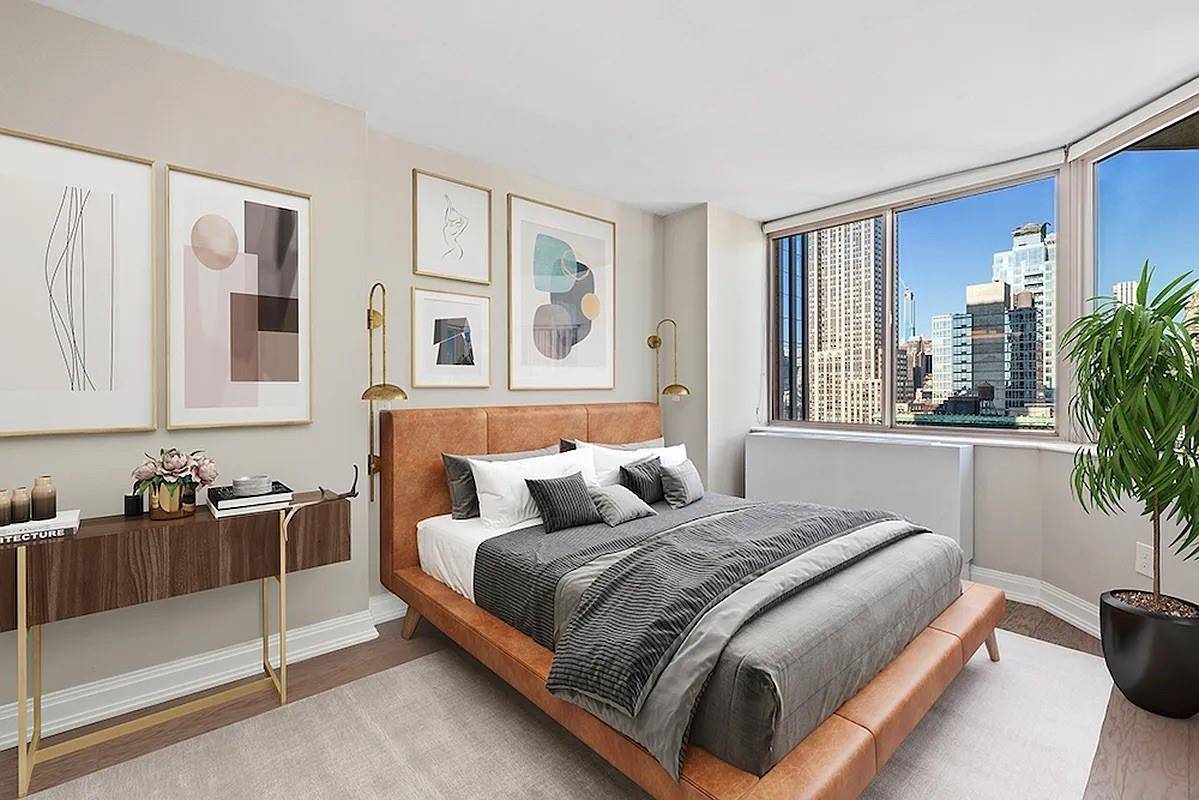 Sunny Beautiful 1 bedroom with a nice balcony on the 48th floor at the Anagram No Mad !