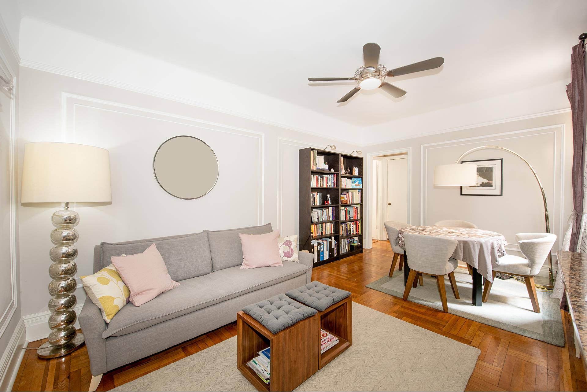 Newly renovated and restored 2 bedroom home with stunning prewar details.