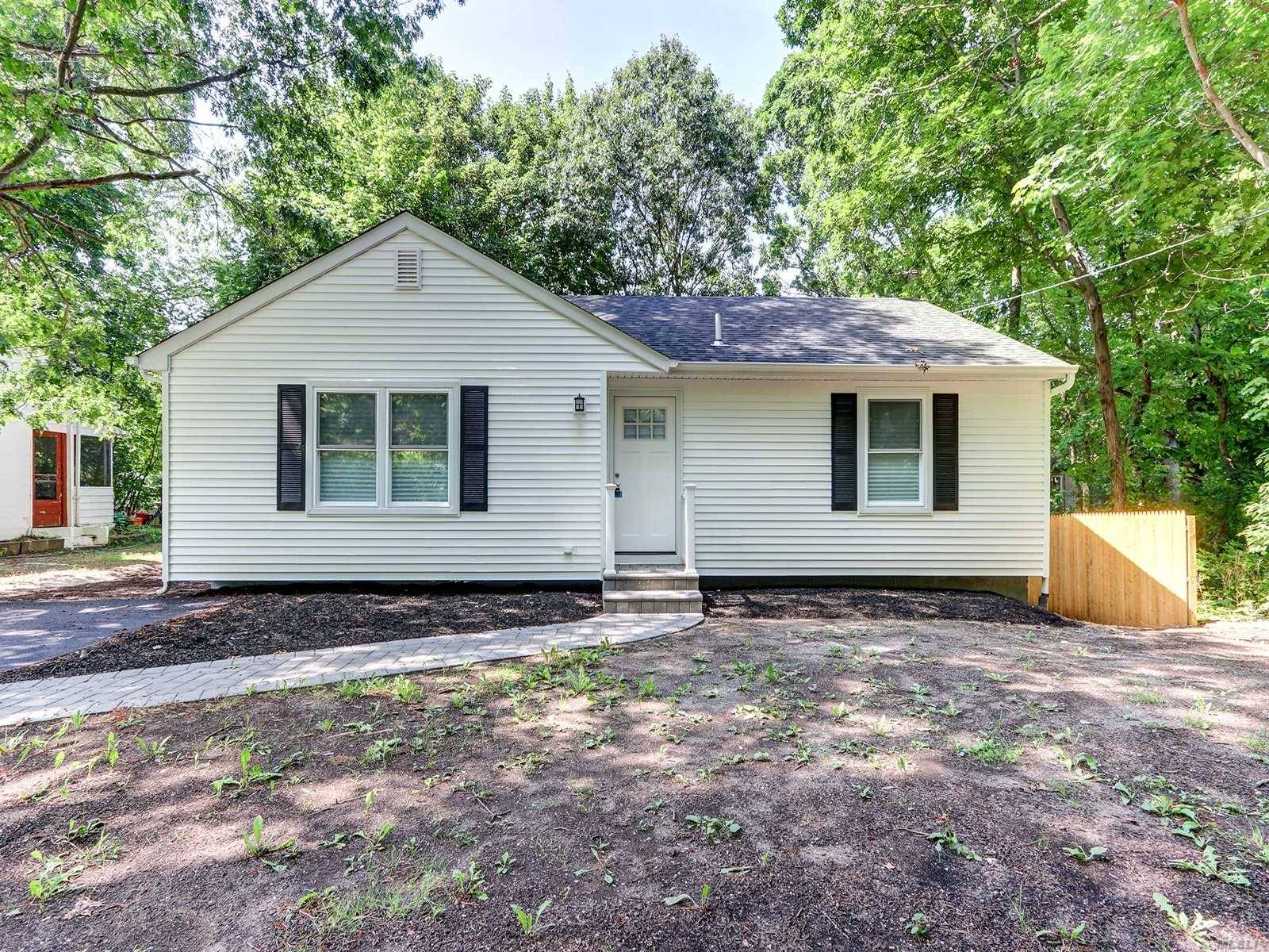 Move right in to this renovated Ranch style home w 3 bedrooms, 2 baths w new kitchen and bath.