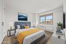 Virtually staged bedroom