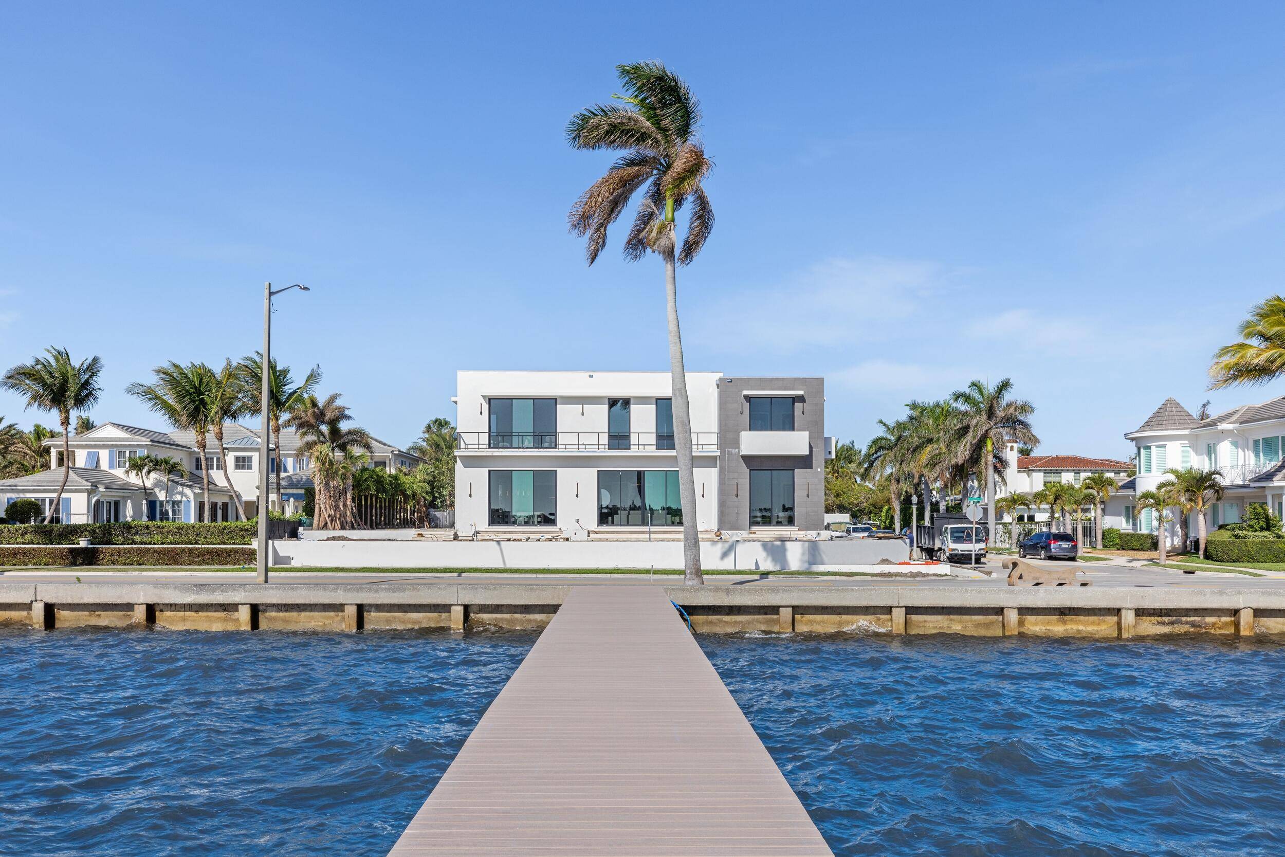 Brand new waterfront on Flagler Drive meets modern luxury.