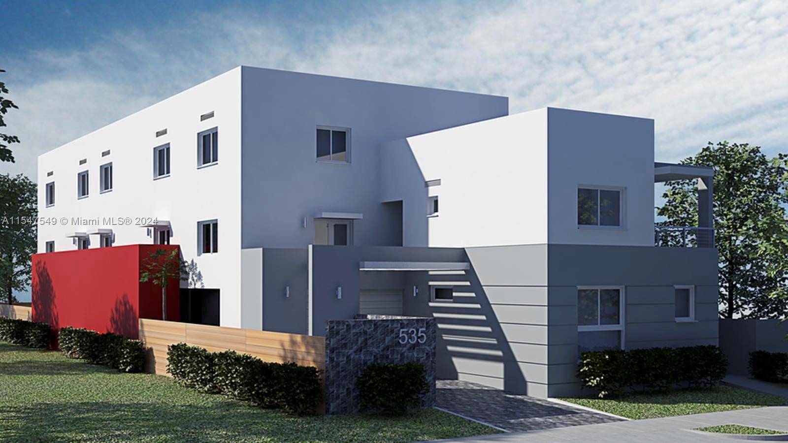 NEW CONSTRUCTION ! ! ! Modern 2 2 DUPLEX in the heart of LITTLE HAVANA, just few minutes away from BRICKELL and DOWNTOWN !
