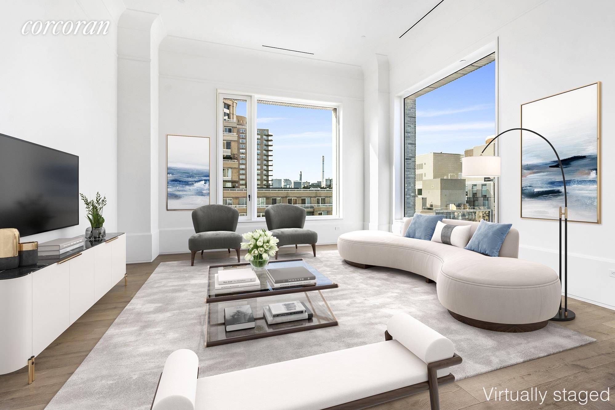 Majestic is the first word that will come to your mind when you first enter this never lived in, brand new home with soaring 14 foot ceilings, 9 foot windows ...
