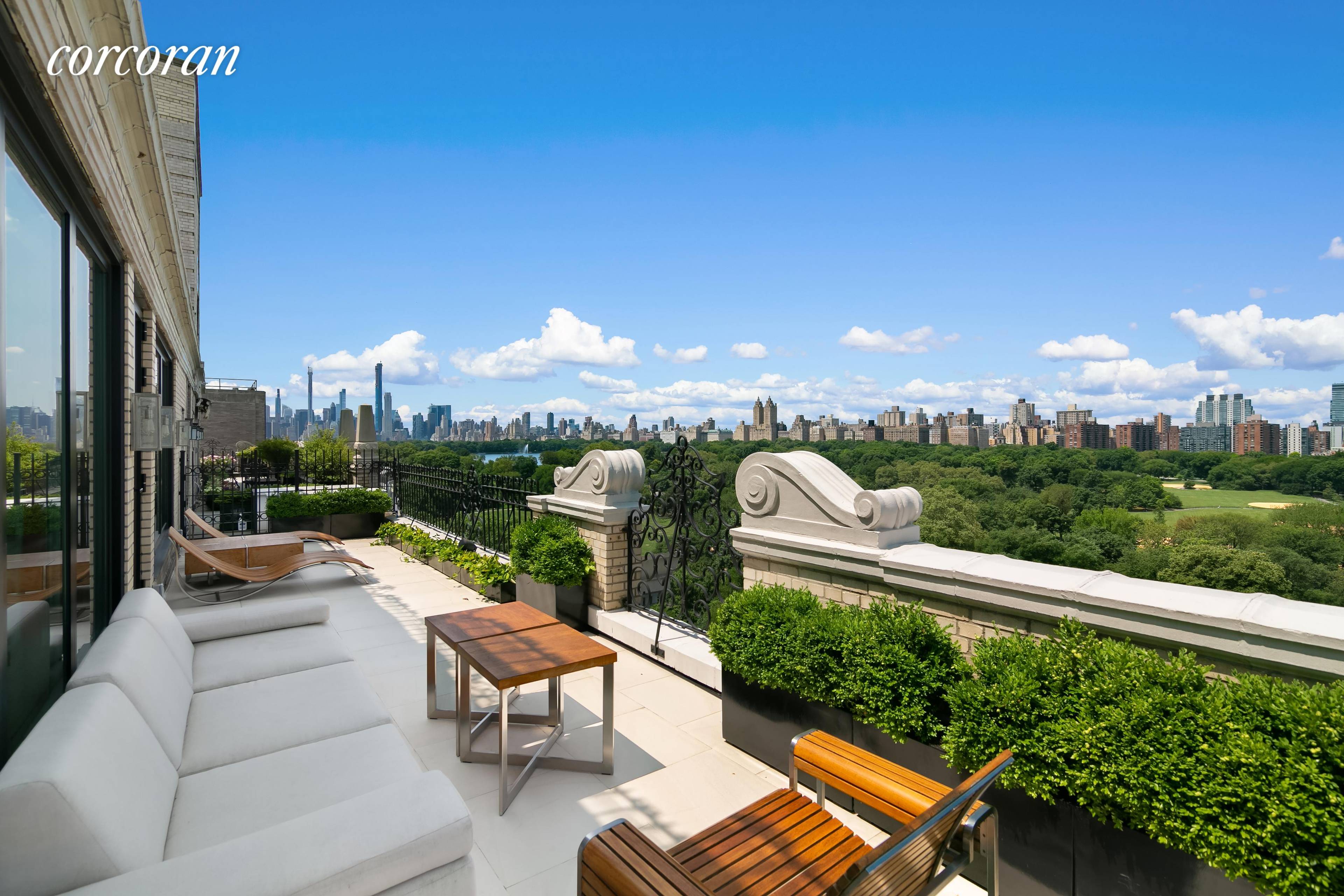 A Sprawling Terraced 5th Avenue PH with Spectacular Central Park Views.