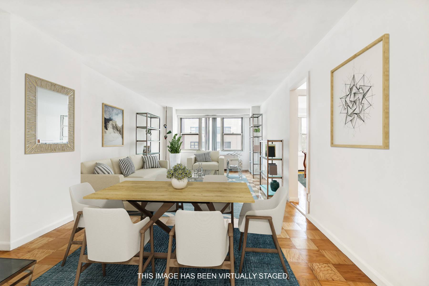 Located in the Heart of Kips Bay, this expansive convertible 2 bedroom is quite impressive.