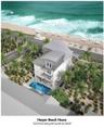 East aerial backyard view
