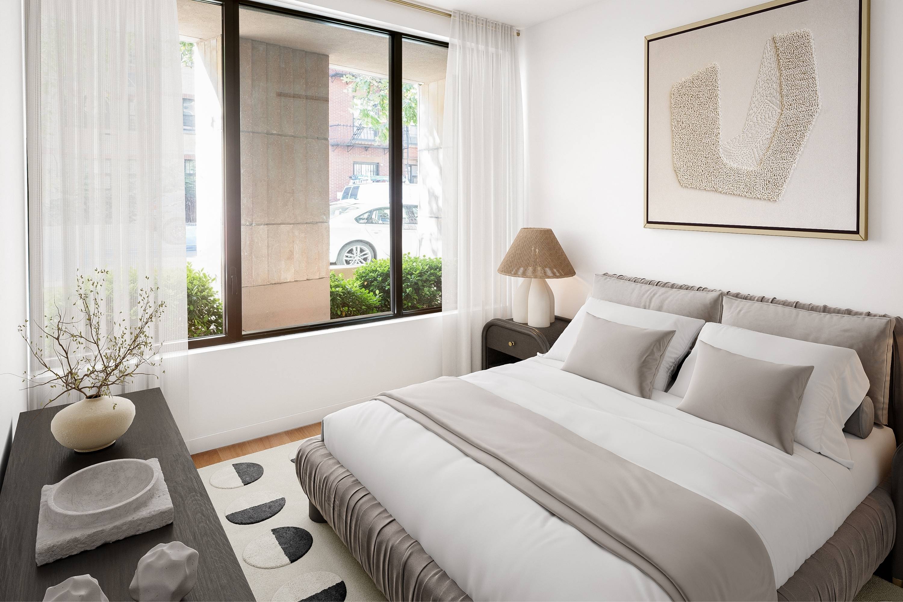 Now over 70 sold ! Introducing Residence 120E, a thoughtfully designed one bedroom, one bathroom home blending traditional elements with a stylish modern design.