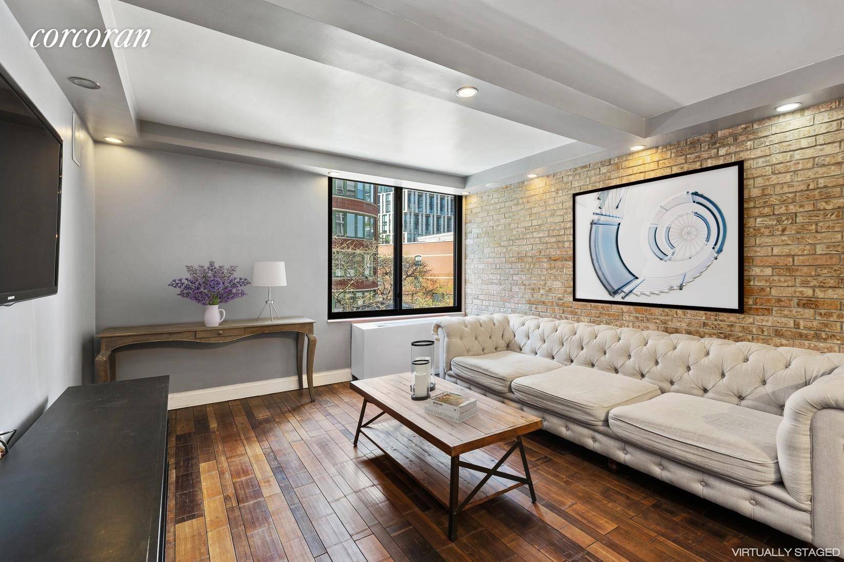 Beautifully renovated and spacious South facing one bedroom in the heart of Tribeca just steps from the subway, Whole Foods and the best restaurants and shopping Tribeca has to offer.