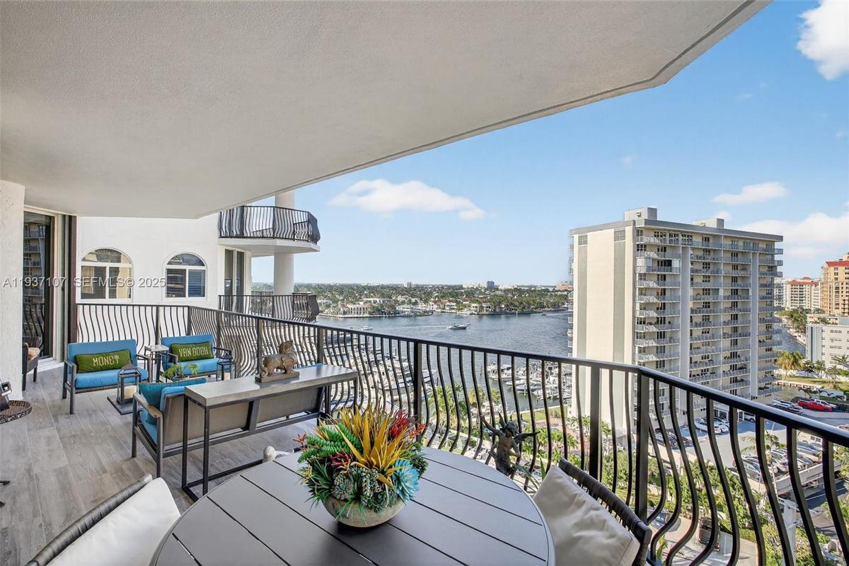 Bridge is Las Olas Blvd. Steps from Intracoastal and Beach. Brand new world-class Las Olas Marina next door, signature fine dining restaurants, boutiq